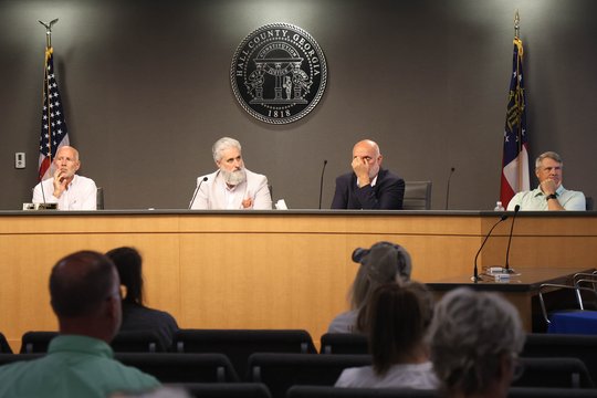 Hall County is getting closer to hiring a new county administrator — but one commissioner wants to pump the brakes — Gainesville Government news